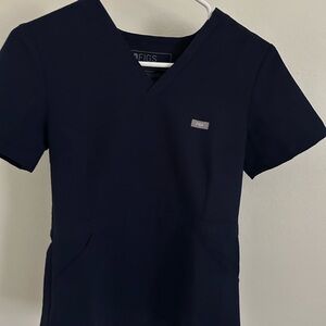 Figs Deep Blue Technical Scrub Top and pants (set)